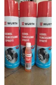 Würth Genel Temizleme Spreyi 500 Ml 3 Adet Ve Cam Temizleme Sabunu 32 Ml - 1