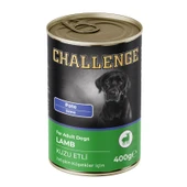 Challenge Pate Kuzu Etli Yetişkin Köpek Konservesi 400 gr - 1