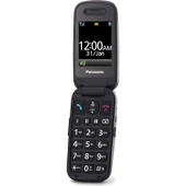 Panasonic KX-TU446 Exb 2.4 Inç Tuşlu Cep Telefonu (2 Yıl Türkiye Distribütör Garantili) Siyah - 1