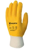 Würth 0899 410 220 Sarı 10 Mekanikçi Eldiveni Nitril - 1
