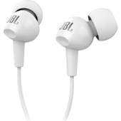 JBL C100SIUWHT Mikrofonlu Kulakiçi Kulaklık CT IE Beyaz - 3