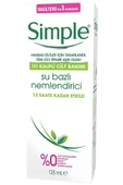Simple Marka: Su Bazlı Nemlendirici 125ml Kategori: Yüz Kremi - 1