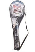 Delta 2 Adet Badminton Raketi İle 3 Adet Badminton Topu Ve Deluxe Badminton Çantası Çiftler İçin Set - 5