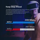 TP-Link Archer TX55E, AX3000 Mbps, İki Anten, Özel Soğutuc thumbnail 3