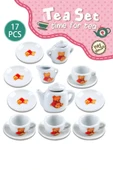 Seramik Zarafetiyle Oyun Keyfi: 17 Parça Oyuncak Çay Kahve Seti! - 4