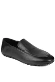 Shoetyle - Siyah Deri Bağcıksız Erkek Günlük Ayakkabı 610-1012 - 5