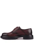 Shoetyle - Kahverengi Deri Bağcıklı Erkek Günlük Ayakkabı 610-1008 - 7