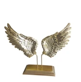 sarı renk melek kanadı desenli biblo thumbnail 5