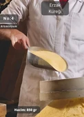 Erzak Küreği Alüminyum Bakliyat Küreği Un Küreği Kuruyemiş Küreği Hacim 850 gr No:4 30 cm thumbnail 2