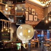 CT-4286 6W Rustik Led G95 Glop Ampul E27 Amber Işık aydınlatma lamba 2700K - 4