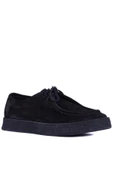 Shoetyle - Siyah Süet Bağcıklı Erkek Günlük Ayakkabı 610-1004 - 5