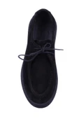Shoetyle - Siyah Süet Bağcıklı Erkek Günlük Ayakkabı 610-1004 - 8
