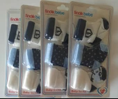 fındık bebe erkek bebek 3'lü çorap seti - 5