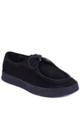 Shoetyle - Siyah Süet Bağcıklı Erkek Günlük Ayakkabı 610-1004 - 4