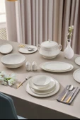 Aryıldız Serenity 60 Parça Porselen Yemek Takımı Ar259764 - 1