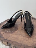 Majensia Zincir Detaylı Sivri Toput Rugan Ayakkabı 155012 thumbnail 3