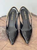 Majensia Zincir Detaylı Sivri Toput Rugan Ayakkabı 155012 thumbnail 6