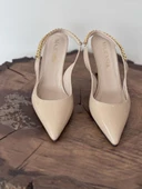 Majensia Zincir Detaylı Sivri Toput Rugan Ayakkabı 155012 thumbnail 5