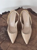 Majensia Zincir Detaylı Sivri Toput Rugan Ayakkabı 155012 thumbnail 7