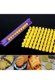 Kurabiye Bisküvi Hamur Fondan 73 Parça 3D Alfabe Yazı Damga Seti thumbnail 8