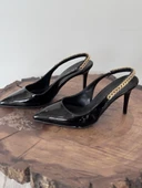 Majensia Zincir Detaylı Sivri Toput Rugan Ayakkabı 155012 thumbnail 11