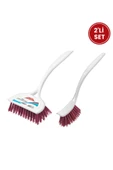 Flora 2’li Trendy Temizlik Seti, F367 Bulaşık Fırçası + F388 Lavabo Küvet Fırçası Seti thumbnail 2