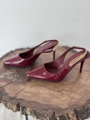 Majensia Zincir Detaylı Sivri Toput Rugan Ayakkabı 155012 thumbnail 10