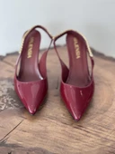 Majensia Zincir Detaylı Sivri Toput Rugan Ayakkabı 155012 thumbnail 4