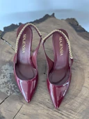 Majensia Zincir Detaylı Sivri Toput Rugan Ayakkabı 155012 thumbnail 12