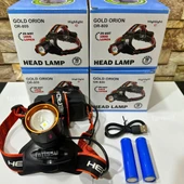 OR-810 25W Kafa Feneri | 1800 Lümen | 2 Pil | 12W Şarjlı - 7