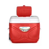 Pinnacle Prudence Tekerlekli Buzluk 66 Litre-kırmızı thumbnail 3