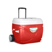 Pinnacle Prudence Tekerlekli Buzluk 66 Litre-kırmızı thumbnail 1