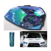 Bukalemun Far Stop Filmi 30 cm x 1 mt Açık Mavi Light Blue BKL-FS-LB thumbnail 2