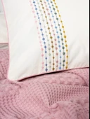 Cotton Box Aura Çift Kişilik Pike Takımı Pebble Pembe - 4