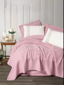 Cotton Box Aura Çift Kişilik Pike Takımı Pebble Pembe - 1