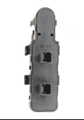 Citroen C4 2004-2010 ile uyumlu Cam Açma Dügmesi Anahtari Ikili Ayna Ayarlı - 3