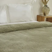Karaca Home Raunda Çift Kişilik Wellsoft Battaniye Mint - 3