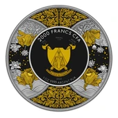 AgaKulche Durga Rutenyum 2023 Altın Kaplama Gümüş Sikke Coin - 2