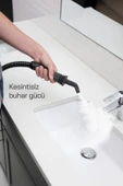 Sinbo SSC-6424 9 in1 Çok Fonksiyonlu El Tipi Basınçlı Buharlı Temizlik Makinesi-Kesintisiz Buhar Özellikli - 5