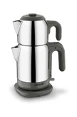 KORKMAZ Demtez Inox/gri Elektrikli Çaydanlık 1.6 Lt A369-14 - 1