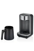 Kiwi Siyah Otomatik Türk Kahve Makinesi Közde Pişirme Ve Bol Köpüklü C Plastik Modern 50 Hz / 60 Hz 2 Yı - 4