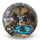 AgaKulche Kara Elmas Gümüş Sikke Coin - 1