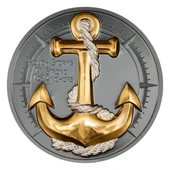 AgaKulche Sert Fırtına Altın Kaplama Gümüş Sikke Coin - 1