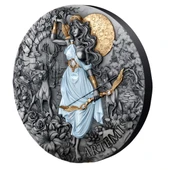 AgaKulche Artemis Gümüş Sikke Coin - 3