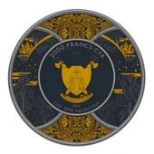AgaKulche Durga Rutenyum 2024 Altın Kaplama Gümüş Sikke Coin - 4