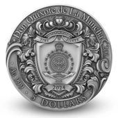 AgaKulche Don Kişot Altın Kaplama Gümüş Sikke Coin - 2