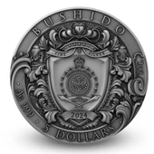 AgaKulche Bushido Savaşçı Gümüş Sikke Coin - 2