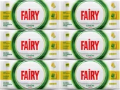 Fairy Yüzey Temizlik Havlusu 100 Yaprak Limon Yağlı - Beyaz Sirke - Karbonat (6 Lı Set) 600 Yaprak - 1
