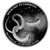 AgaKulche Yılan Gümüş Sikke Coin - 2