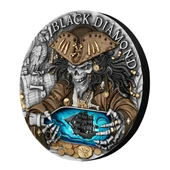 AgaKulche Kara Elmas Gümüş Sikke Coin - 5